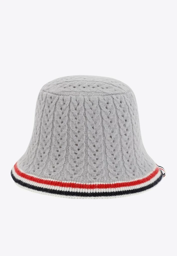 商品Thom Browne|Cable-Knit Hat,价格¥5068,第2张图片详细描述
