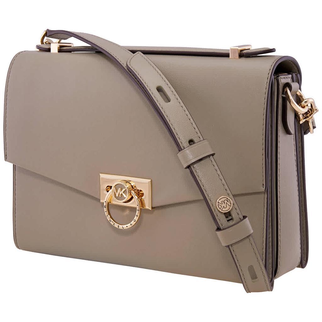 商品Michael Kors|Hendrix Medium Leather Crossbody Bag In Dusty Sage,价格¥1626,第1张图片