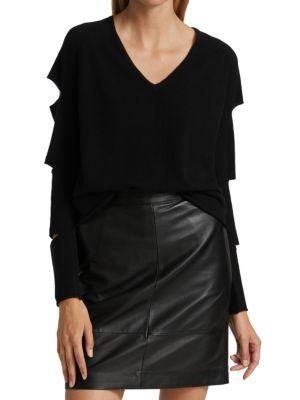 Cashmere Cut-Out Sweater商品第1张图片规格展示