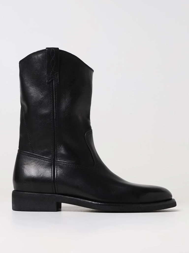 商品Golden Goose|Golden Goose Biker ankle boots in leather,价格¥5526,第1张图片