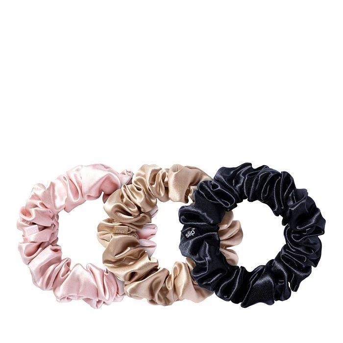 商品Slip|Pure Silk 3-Pack Large Scrunchies,价格¥288,第4张图片详细描述