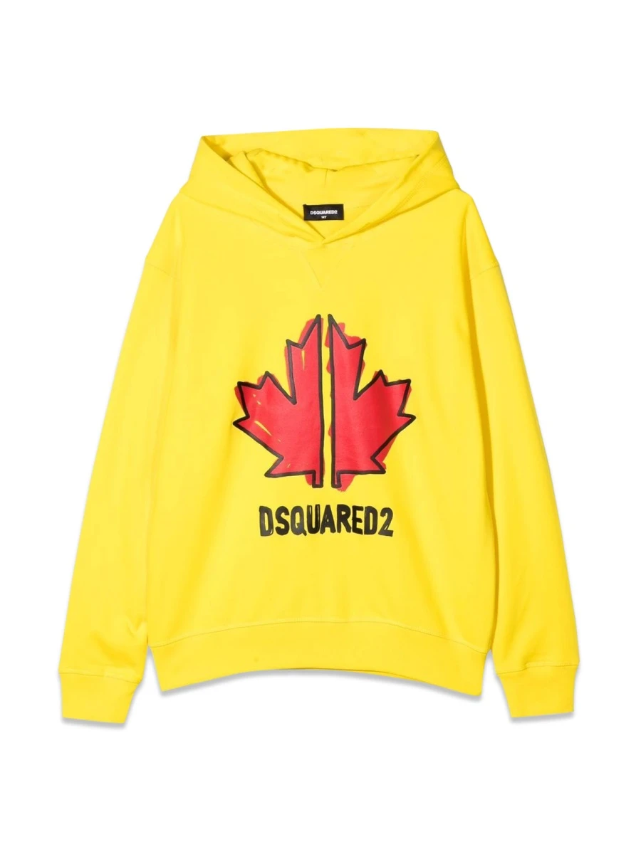 商品【预售7天】 DSQUARED2|DSQUARED2 男童针织毛衣 DQ0681TD004LDQ205 黄色,价格¥759,第1张图片