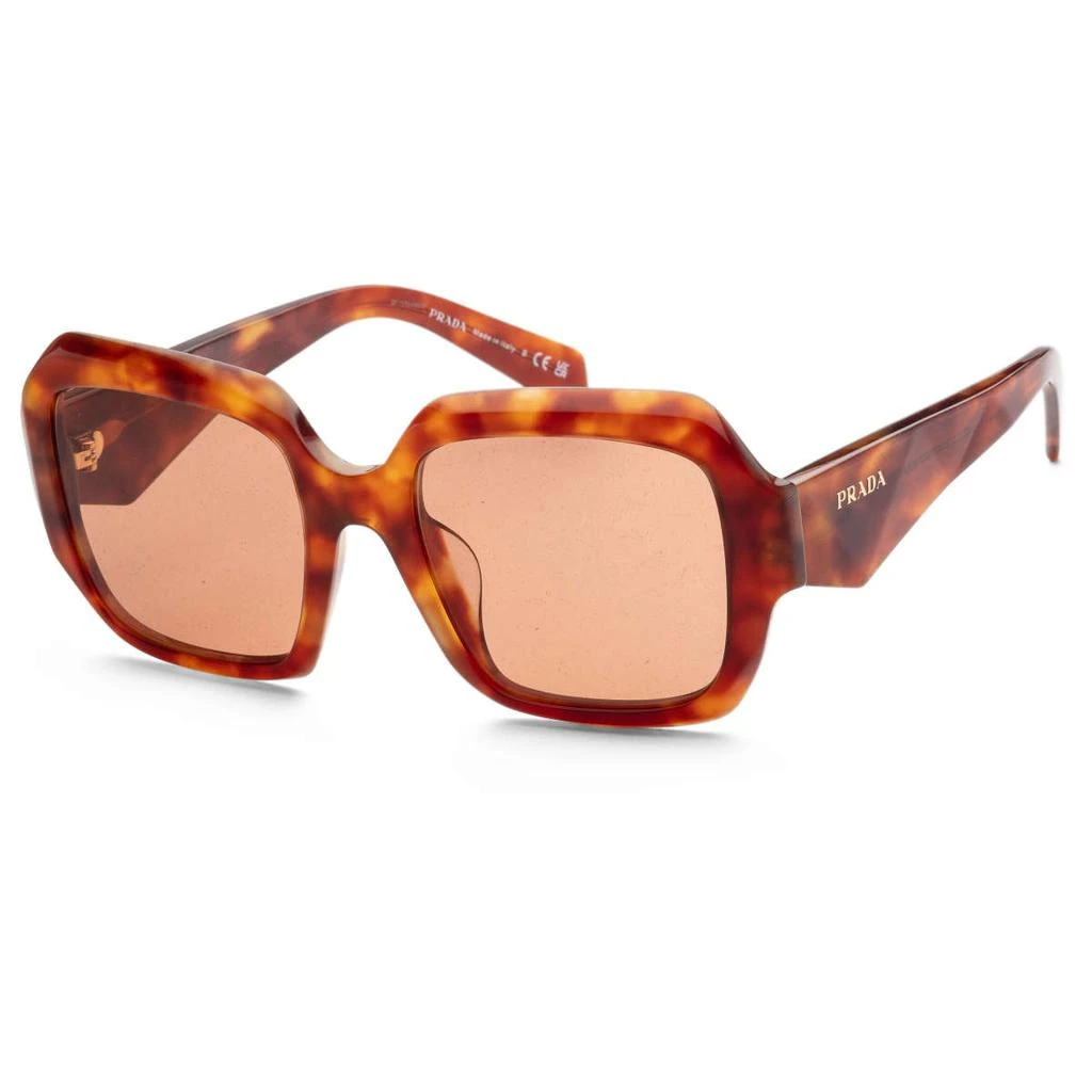 商品Prada|Prada Women's Brown Pillow Sunglasses,价格¥1203,第1张图片