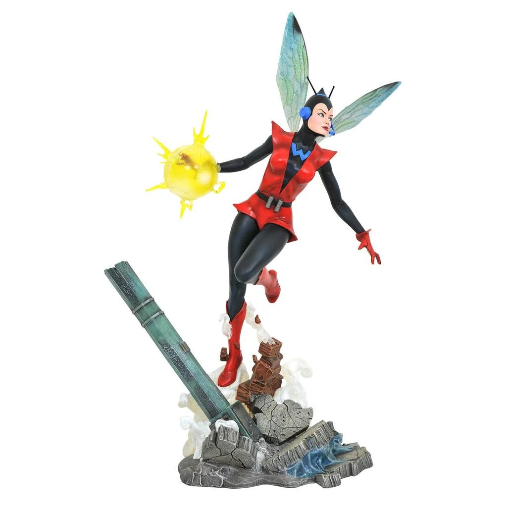 商品Diamond Select|Diamond Select Marvel Gallery PVC Figure - Comic Wasp,价格¥166,第2张图片详细描述
