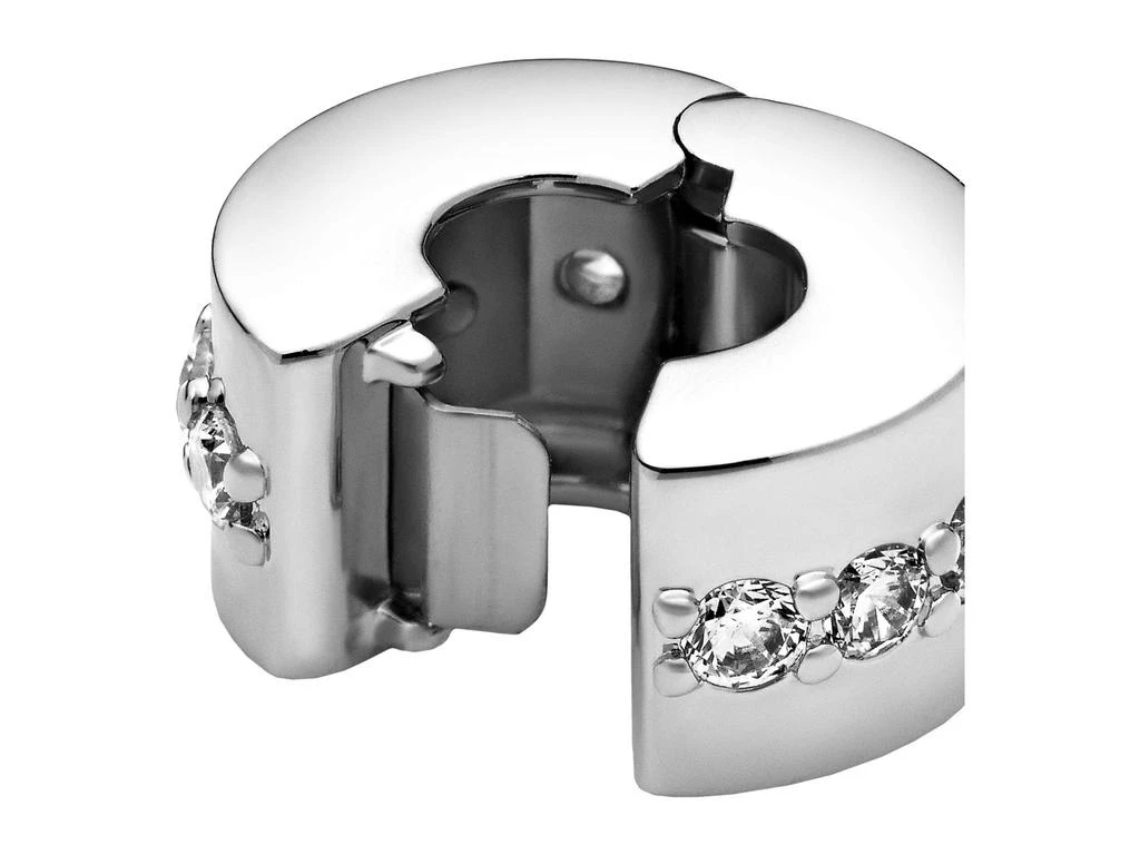 商品PANDORA|Clear Sparkling Row Clip Charm,价格¥204,第5张图片详细描述