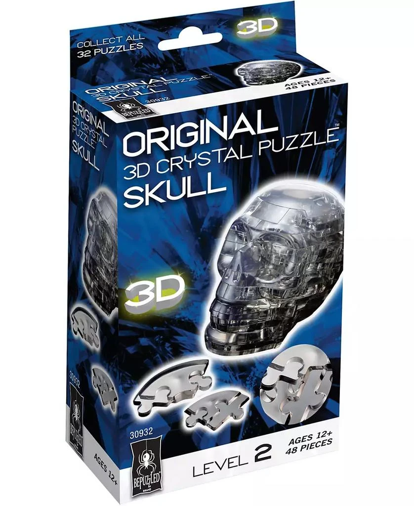 商品BePuzzled|3D Crystal Puzzle - Skull,价格¥109,第2张图片详细描述