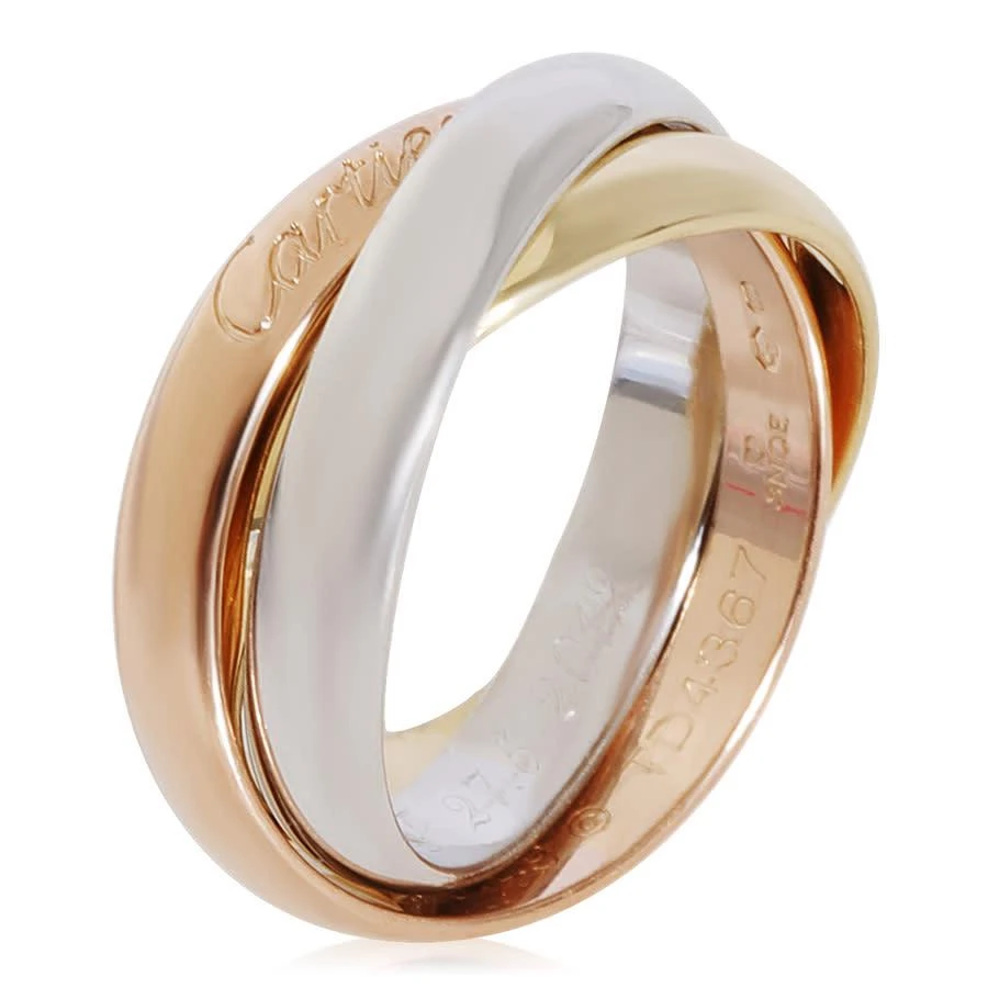 商品[二手商品] Cartier|Pre-Owned Cartier Trinity  Ring in 18k 3 Tone Gold,价格¥9728,第1张图片