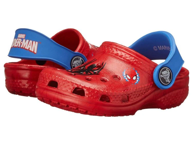 商品Crocs|Crocs Kids Classic Spiderman™ Clog (Toddler/Little Kid)蜘蛛侠,价格¥236,第1张图片