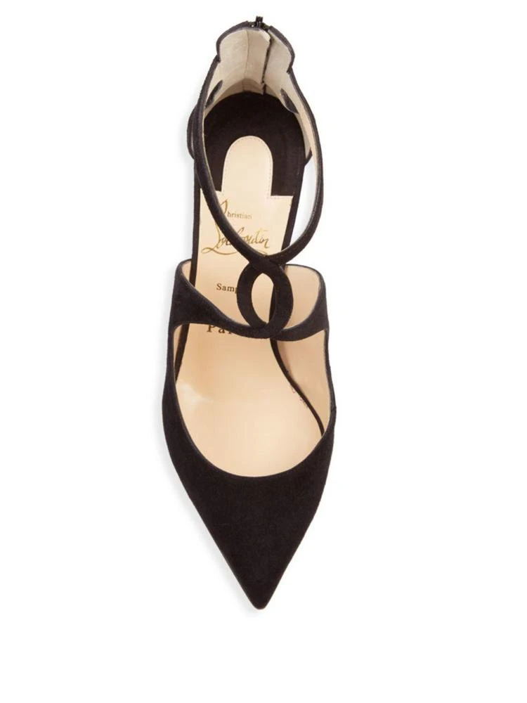 商品Christian Louboutin|Rosas 85 麂皮高跟鞋,价格¥6684,第4张图片详细描述