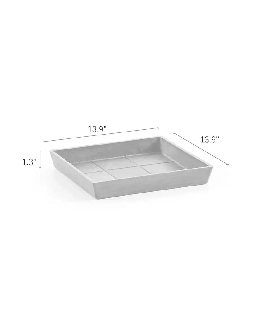 商品ECOPOTS|Square Indoor and Outdoor Planter Saucer,价格¥146,第4张图片详细描述