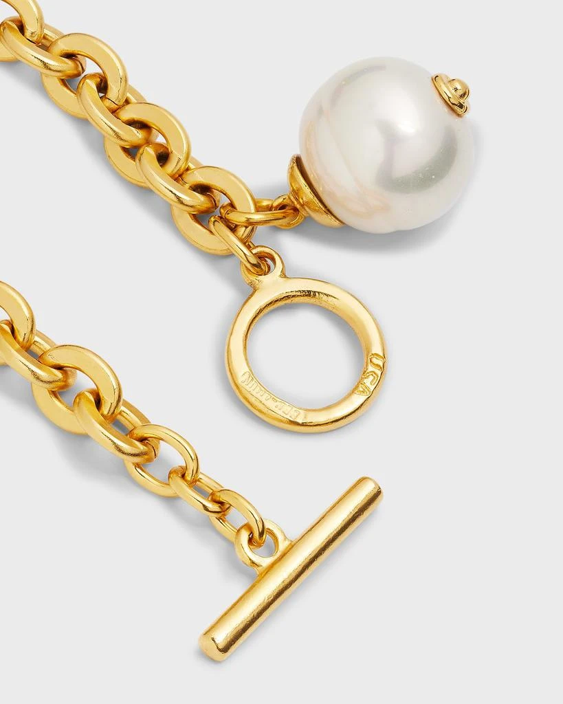 商品BEN-AMUN|Chain Bracelet with Pearly Drop,价格¥805,第4张图片详细描述
