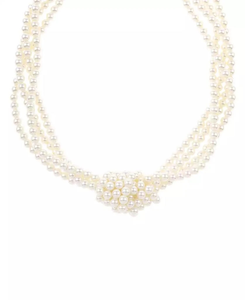 商品Charter Club|Imitation Pearl Knotted Multi-Row Strand Necklace, 19" + 2" extender, Created for Macy's,价格¥228,第3张图片详细描述
