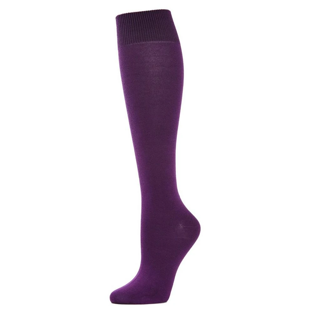 商品Memoi|Women's Bamboo Blend Knit Knee High Socks,价格¥102,第1张图片详细描述