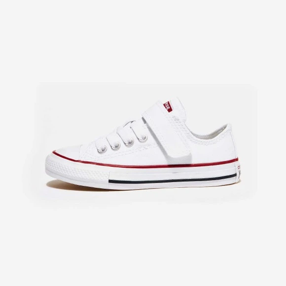 商品Converse|【Brilliant|包邮包税】匡威 CTAS 1V OX 儿童  运动鞋 帆布鞋  372882C WHITE/WHITE/NATURAL,价格¥322,第1张图片