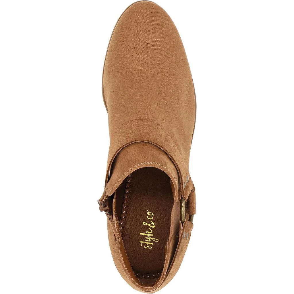 商品Style & Co|Style & Co. Womens Winnde Harness Booties Ankle Boots,价格¥100,第4张图片详细描述