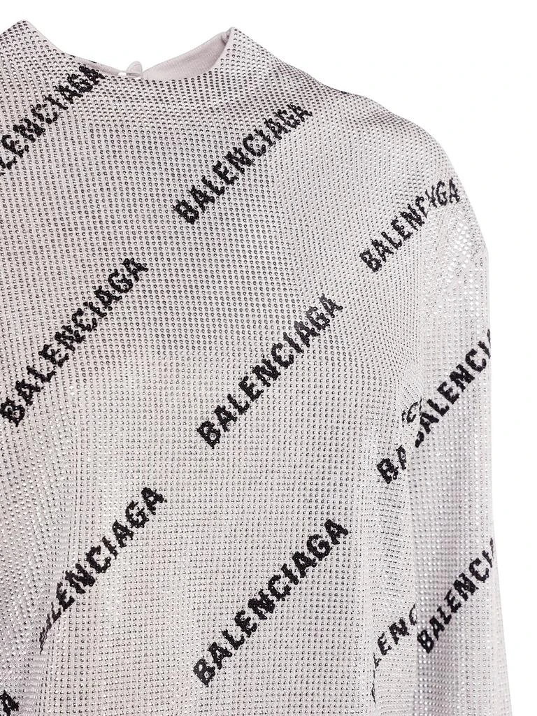 商品Balenciaga|All Over Mini Logo Sweater,价格¥25879,第3张图片详细描述