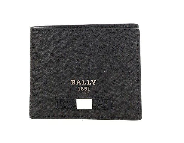 商品Bally|Bally Bevye Logo Plaque Bi-Fold Wallet,价格¥1394,第1张图片