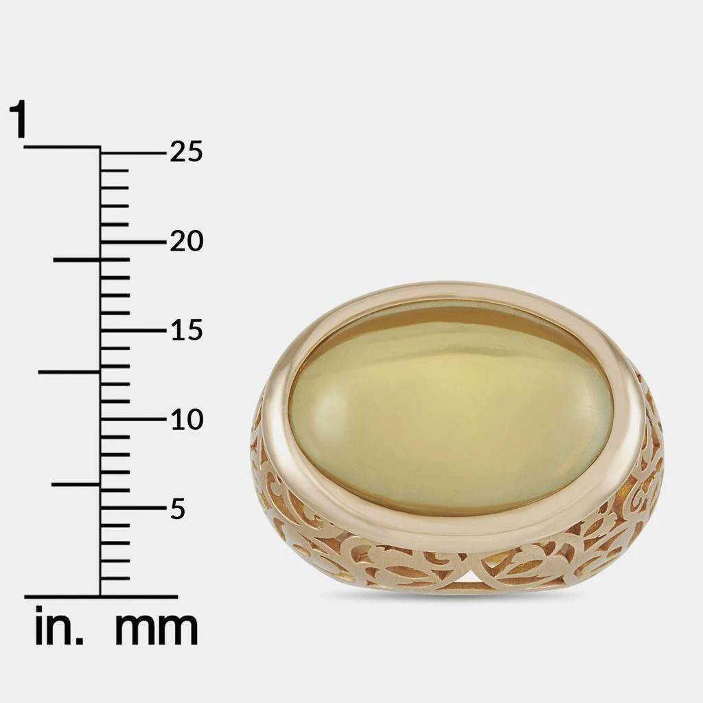 Pomellato Arabesque 18K Rose Gold Amber Ring 商品