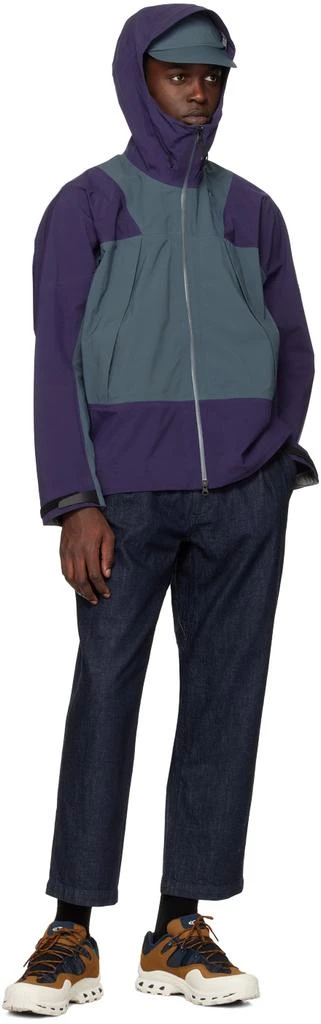 商品Goldwin|Gray & Purple All Weather Jacket,价格¥3611,第4张图片详细描述