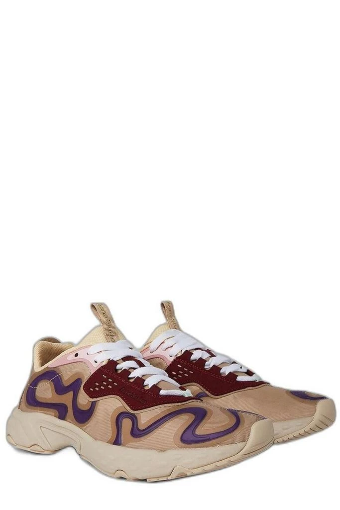 商品Acne Studios|Acne Studios Ribbon Logo Lace-Up Sneakers,价格¥3217,第3张图片详细描述