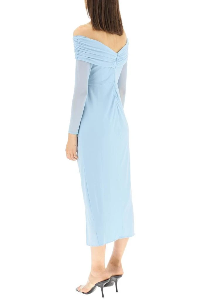 商品Self Portrait|JERSEY CROSSOVER BUST MIDI DRESS,价格¥2058,第4张图片详细描述