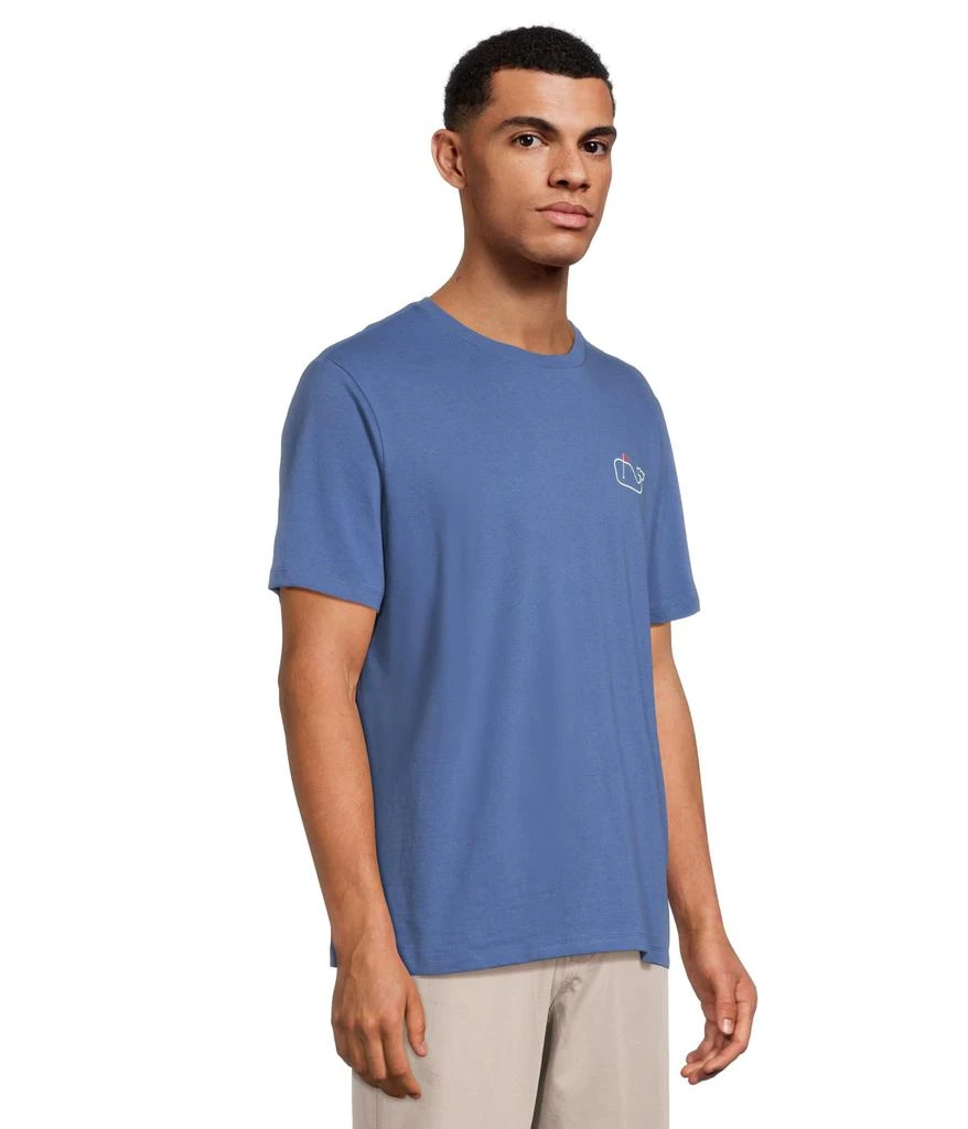 商品Vineyard Vines|Golf Flag Short-sleeve Tee,价格¥376,第2张图片详细描述