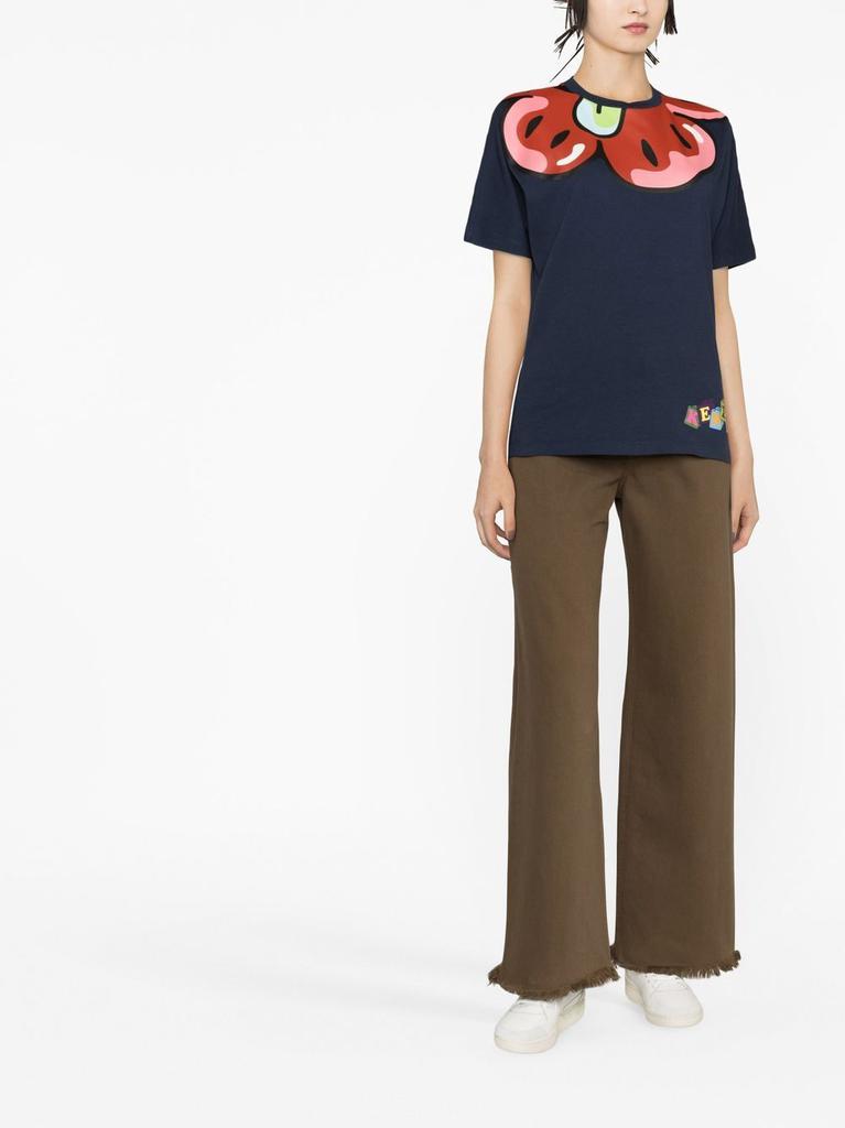 KENZO - Boke Flower Cotton T-shirt商品第3张图片规格展示
