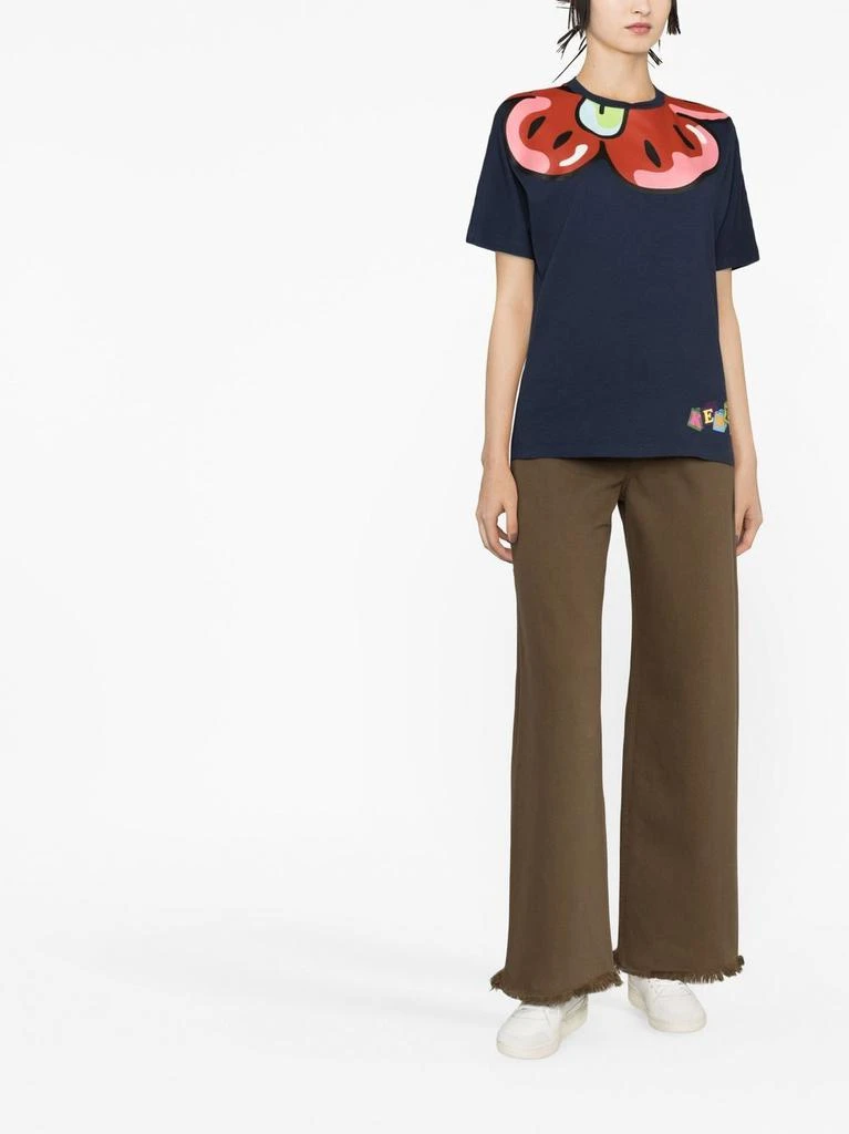 商品Kenzo|KENZO - Boke Flower Cotton T-shirt,价格¥1358,第3张图片详细描述