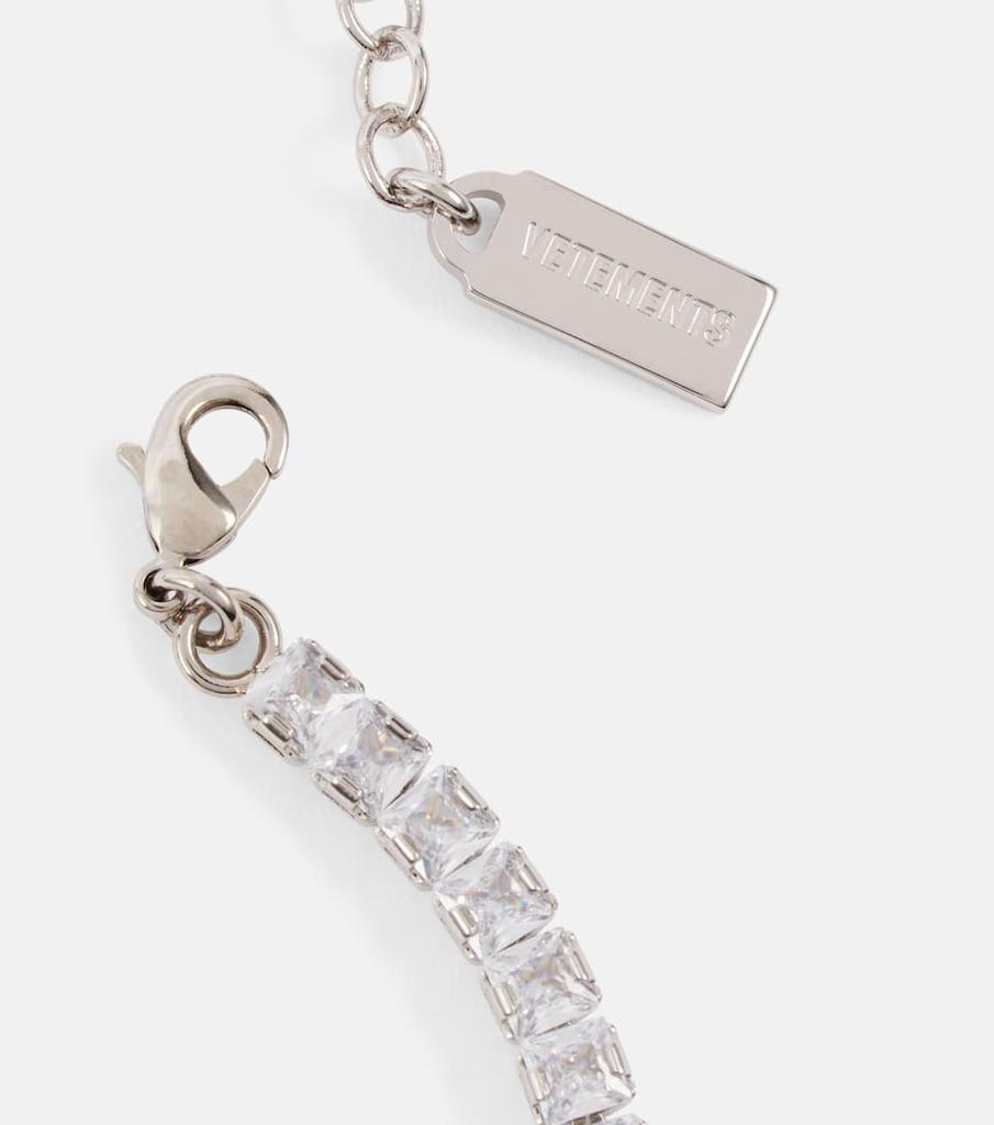 商品Vetements|Crystal-embellished necklace,价格¥3965,第4张图片详细描述