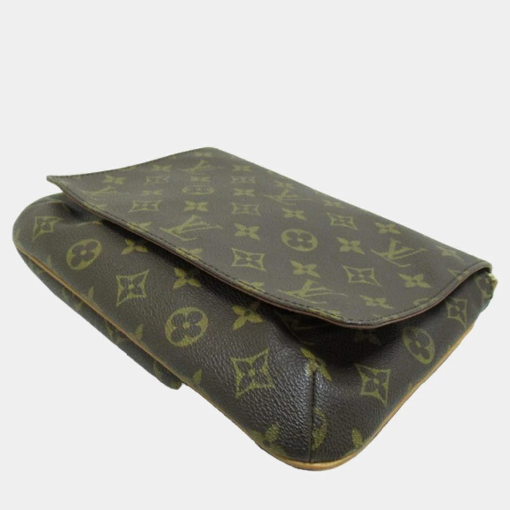 商品[二手商品] Louis Vuitton|Louis Vuitton Brown Canvas Monogram Musette Tango Long Strap Crossbody Bag,价格¥7903,第4张图片详细描述