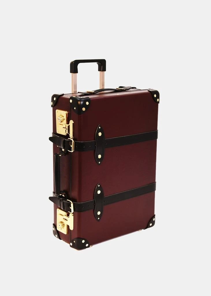 商品Globe-Trotter|Globe-Trotter Oxblood & Black Centenary 20″ Trolley Case,价格¥6881,第4张图片详细描述