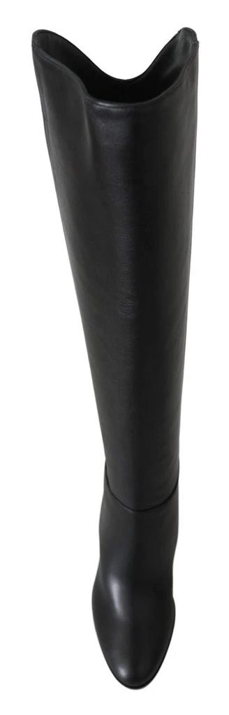 商品Jimmy Choo|Jimmy Choo Madalie 80 Black Leather Boots,价格¥5742,第3张图片详细描述