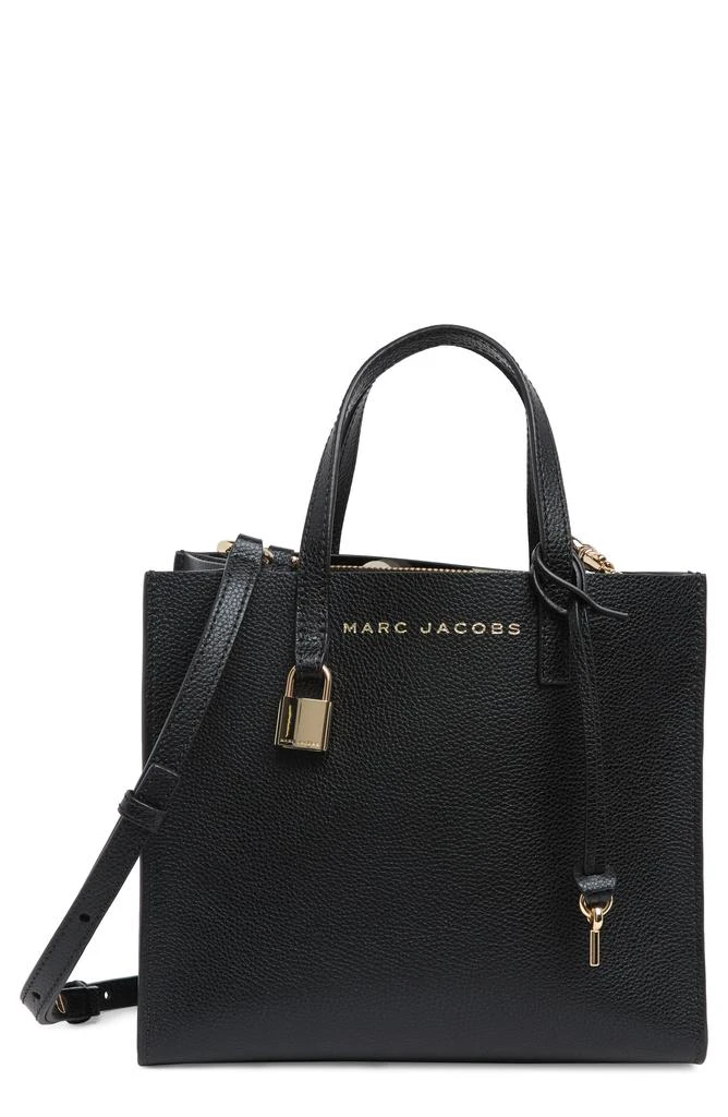 商品Marc Jacobs|Mini Grind Coated Leather Tote,价格¥863,第1张图片
