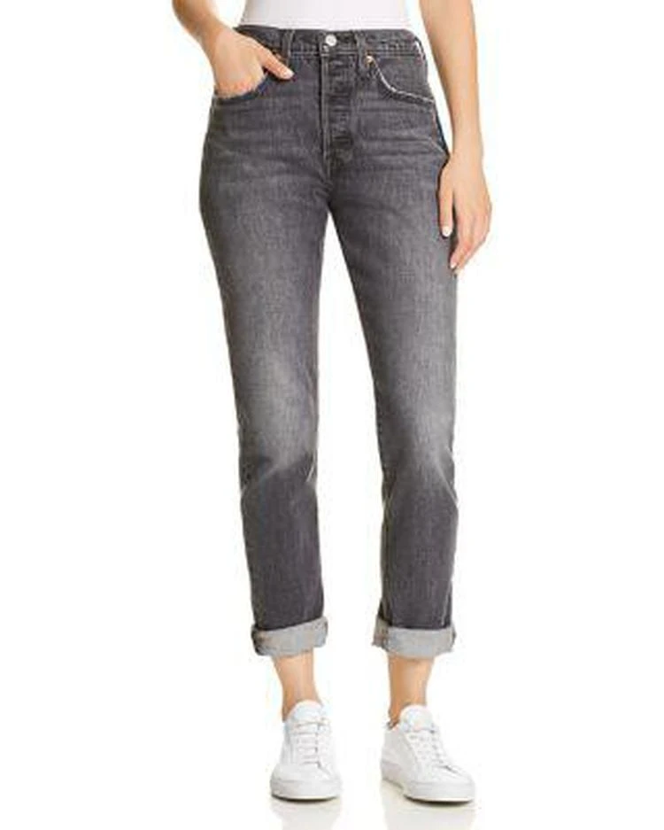 商品Levi's|501 Skinny Jeans in Coal Black,价格¥546,第1张图片