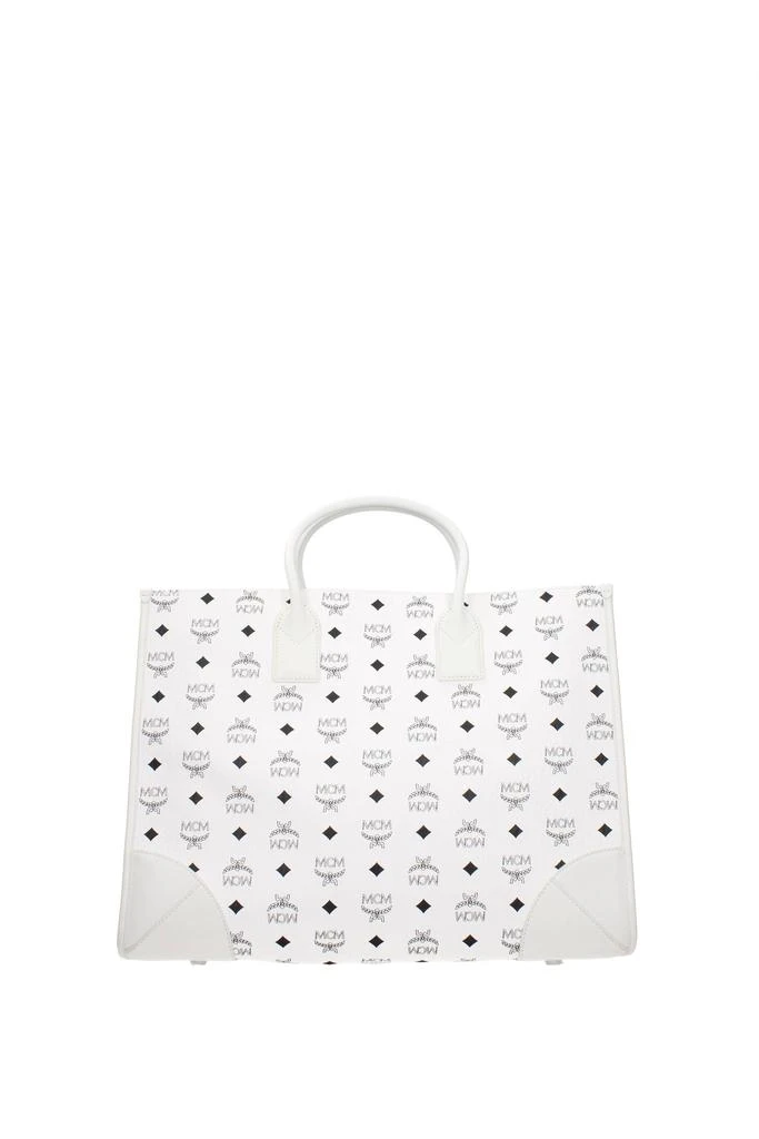 商品MCM|Handbags munchen Leather White Optic White,价格¥7546,第1张图片