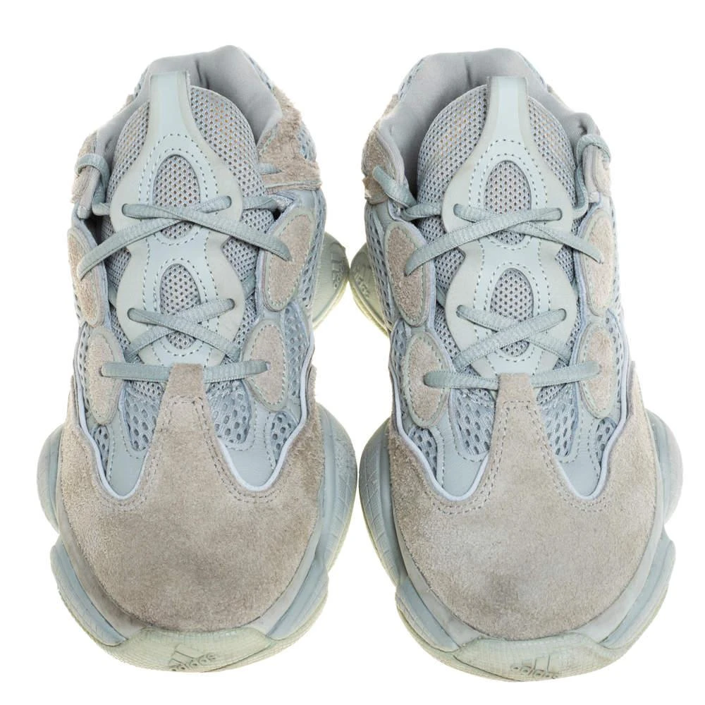 商品[二手商品] YEEZY|Yeezy x Adidas Suede and Mesh Yeezy 500 Salt Sneakers Size 39,价格¥1091,第3张图片详细描述