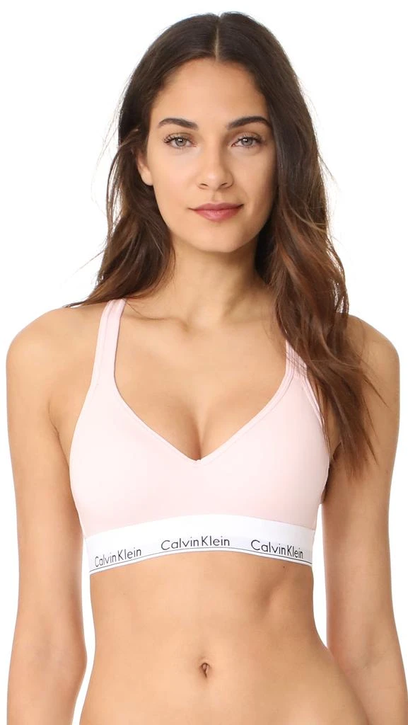 商品Calvin Klein|Calvin Klein Underwear 时尚棉质轻柔衬里休闲文胸,价格¥164,第5张图片详细描述