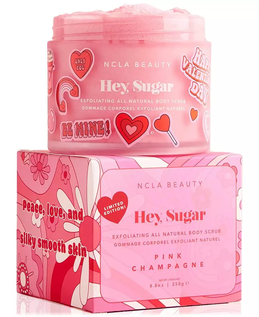 商品NCLA Beauty|Hey, Sugar Pink Champagne Body Scrub, 8.8 oz.,价格¥271,第1张图片