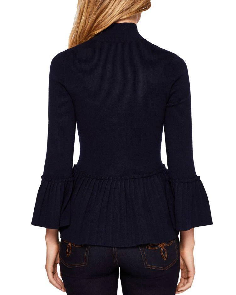 商品Ted Baker London|Lislie Pleat-Detail Rib-Knit Sweater,价格¥1081,第2张图片详细描述