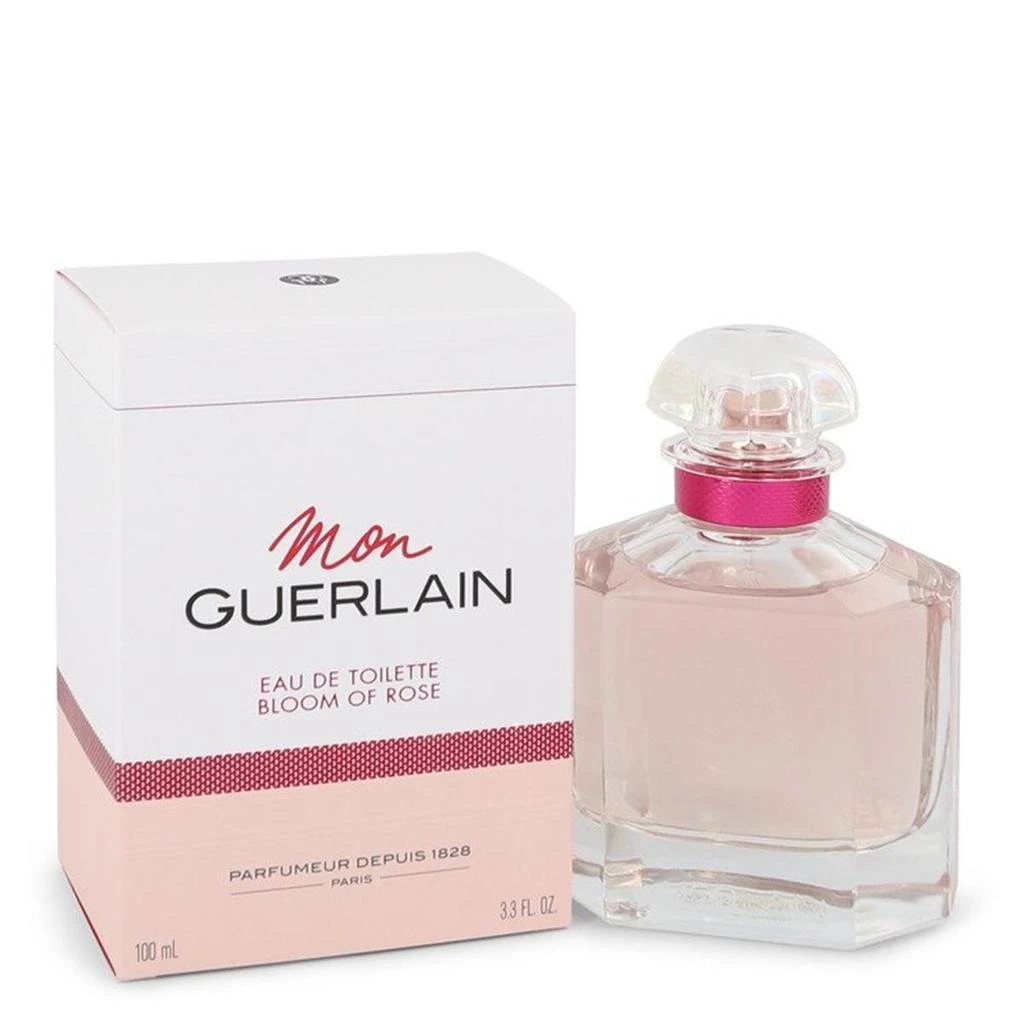 商品Guerlain|Guerlain 545601 3.3 oz Mon Guerlain Bloom Of Rose Perfume Eau De Toilette Spray for Women,价格¥615,第1张图片