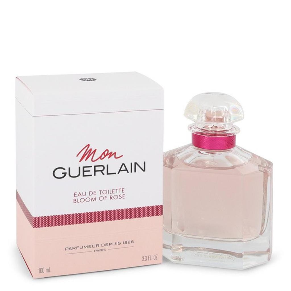 商品Guerlain|Guerlain 545601 3.3 oz Mon Guerlain Bloom Of Rose Perfume Eau De Toilette Spray for Women,价格¥569,第1张图片