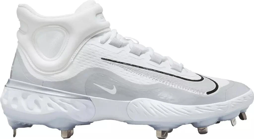 商品NIKE|Nike Men's Alpha Huarache Elite 4 Mid Metal Baseball Cleats,价格¥811,第1张图片详细描述