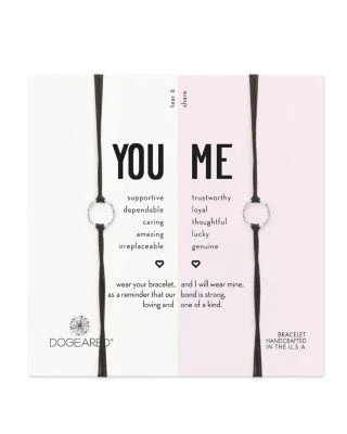 商品Dogeared|你我的友谊-手环-2只装,价格¥326,第3张图片详细描述