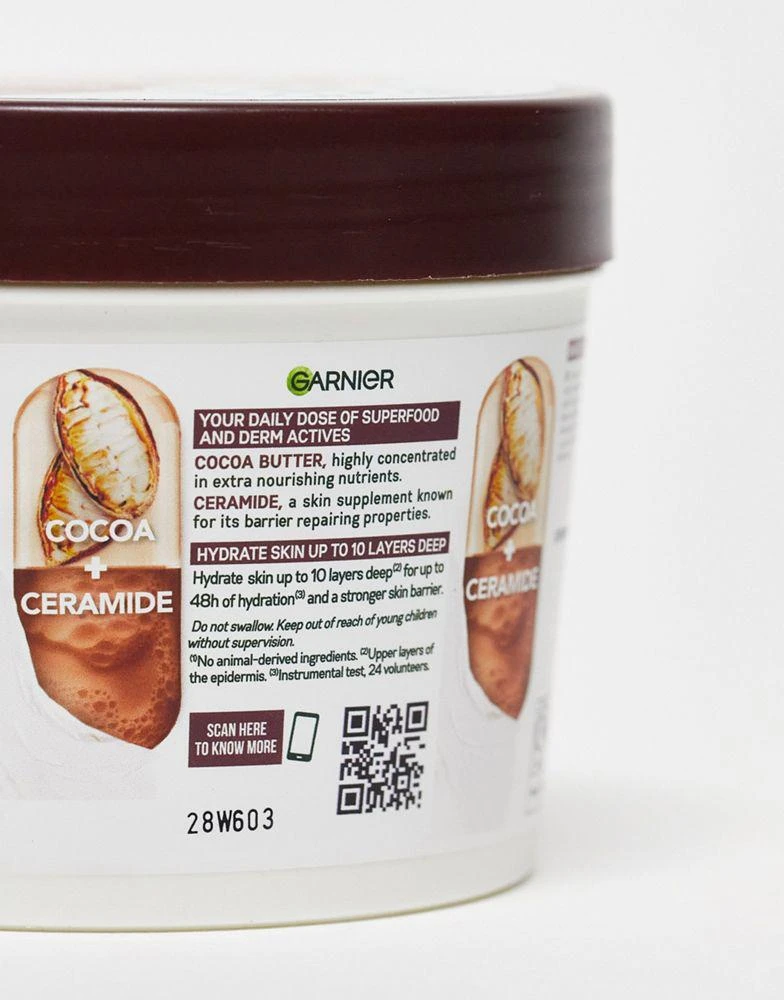 商品Garnier|Garnier Body Superfood Repairing Body Butter for Very Dry Skin 380ml,价格¥103,第3张图片详细描述