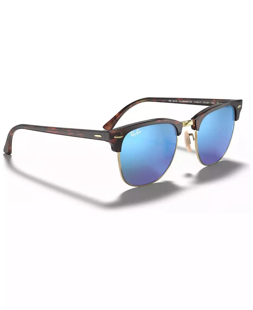 Unisex Sunglasses, RB3016 CLUBMASTER MINERAL FLASH LENSES 商品