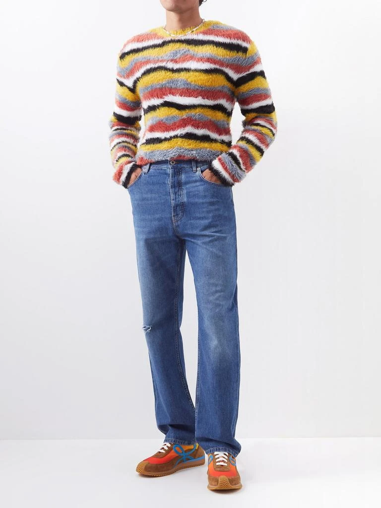 商品Loewe|Distressed straight-leg jeans,价格¥3519,第2张图片详细描述