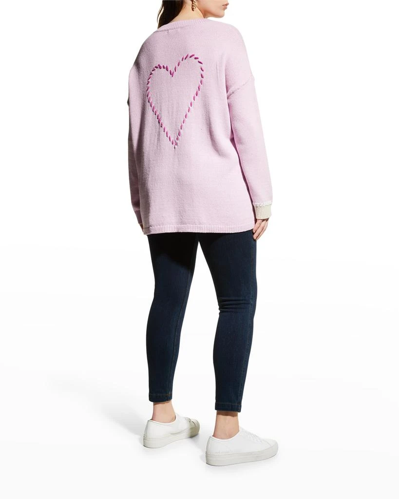 商品Lisa Todd|Plus Size Love Stitched Heart Sweater,价格¥521,第1张图片