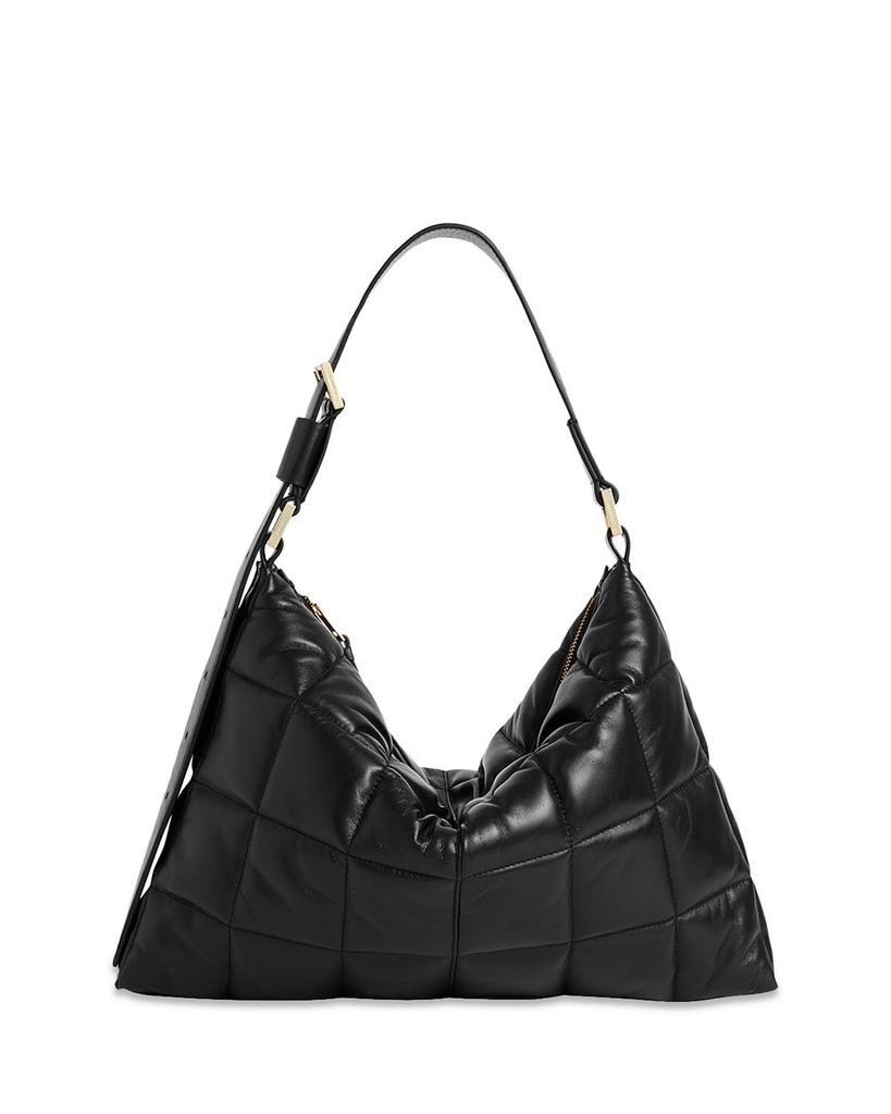 商品ALL SAINTS|Edbury Quilted Leather Shoulder Bag,价格¥2726,第1张图片