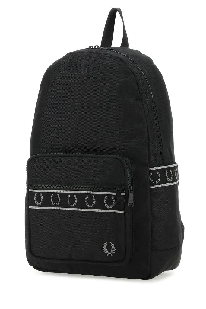 商品Fred Perry|Black Polyester Backpack,价格¥794,第2张图片详细描述