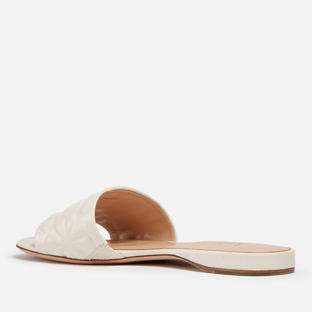 商品Kate Spade|KATE SPADE NEW YORK WOMEN'S EMMIE LEATHER SLIDE SANDALS - PARCHMENT,价格¥847,第2张图片详细描述